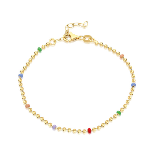 Kugelarmband Rainbow